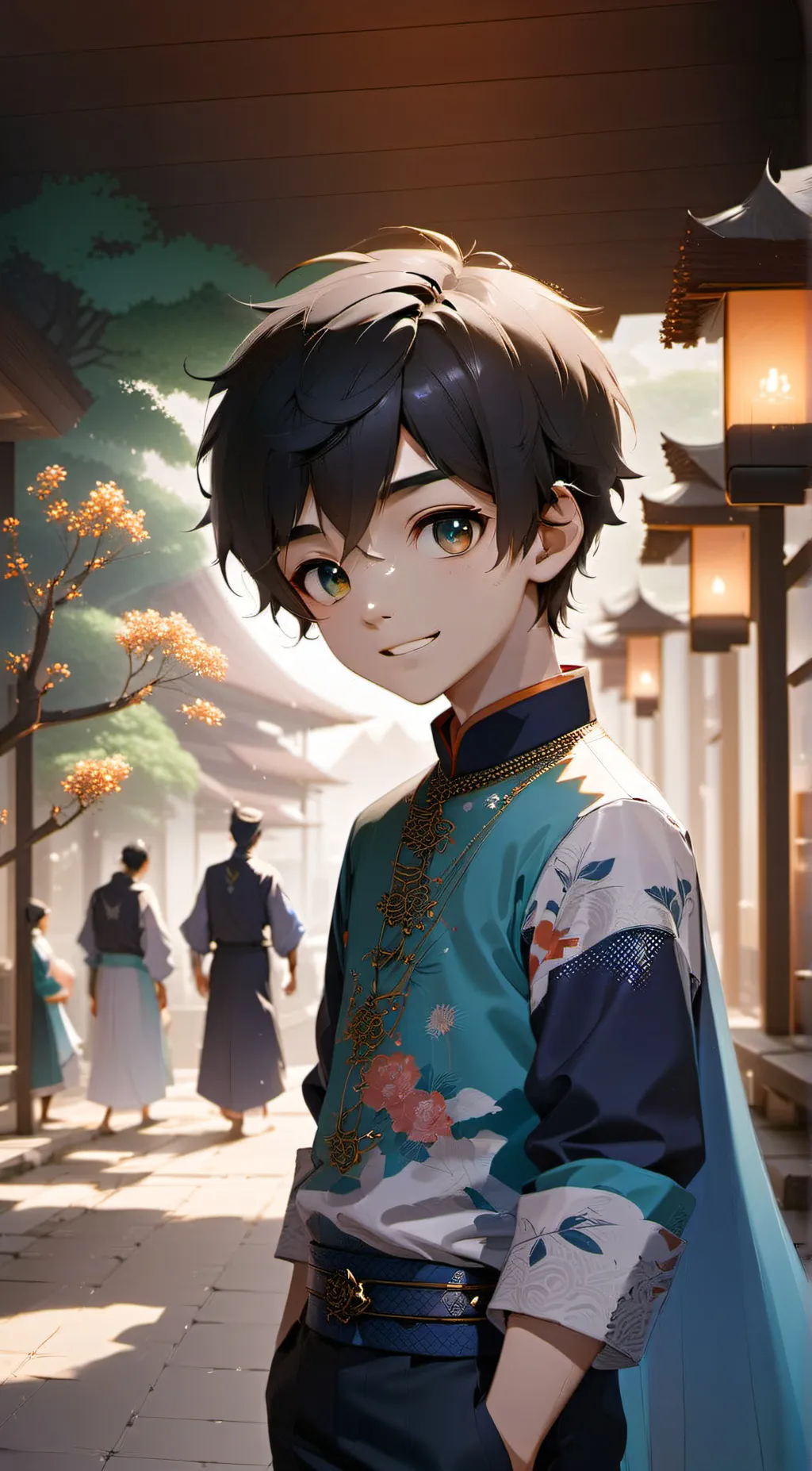 ai character: Aiden Star background