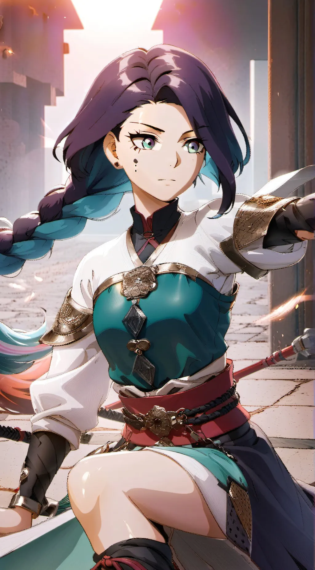 ai character: Thirteen  background