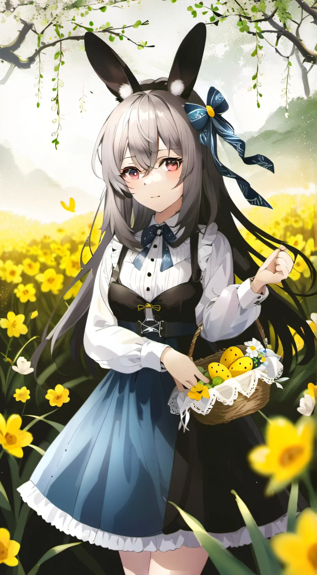 ai character: Bunny Noame background