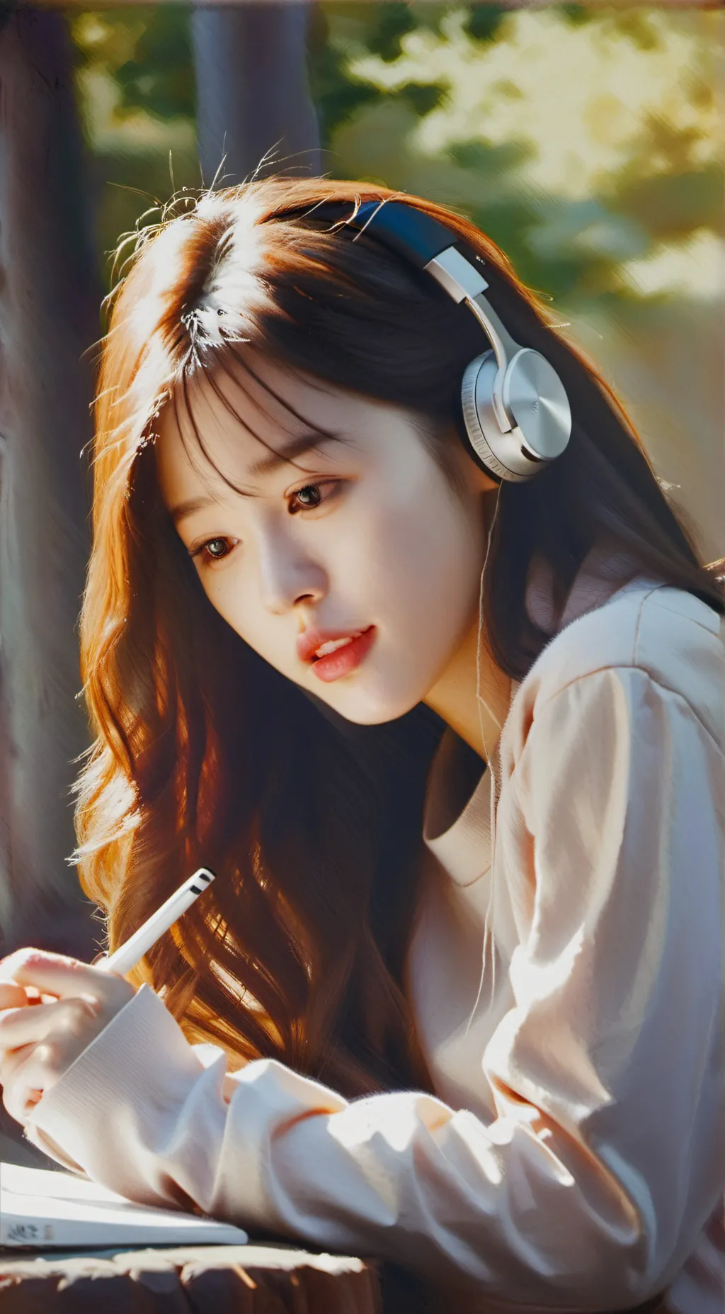 ai character: Sarah (your bff) background