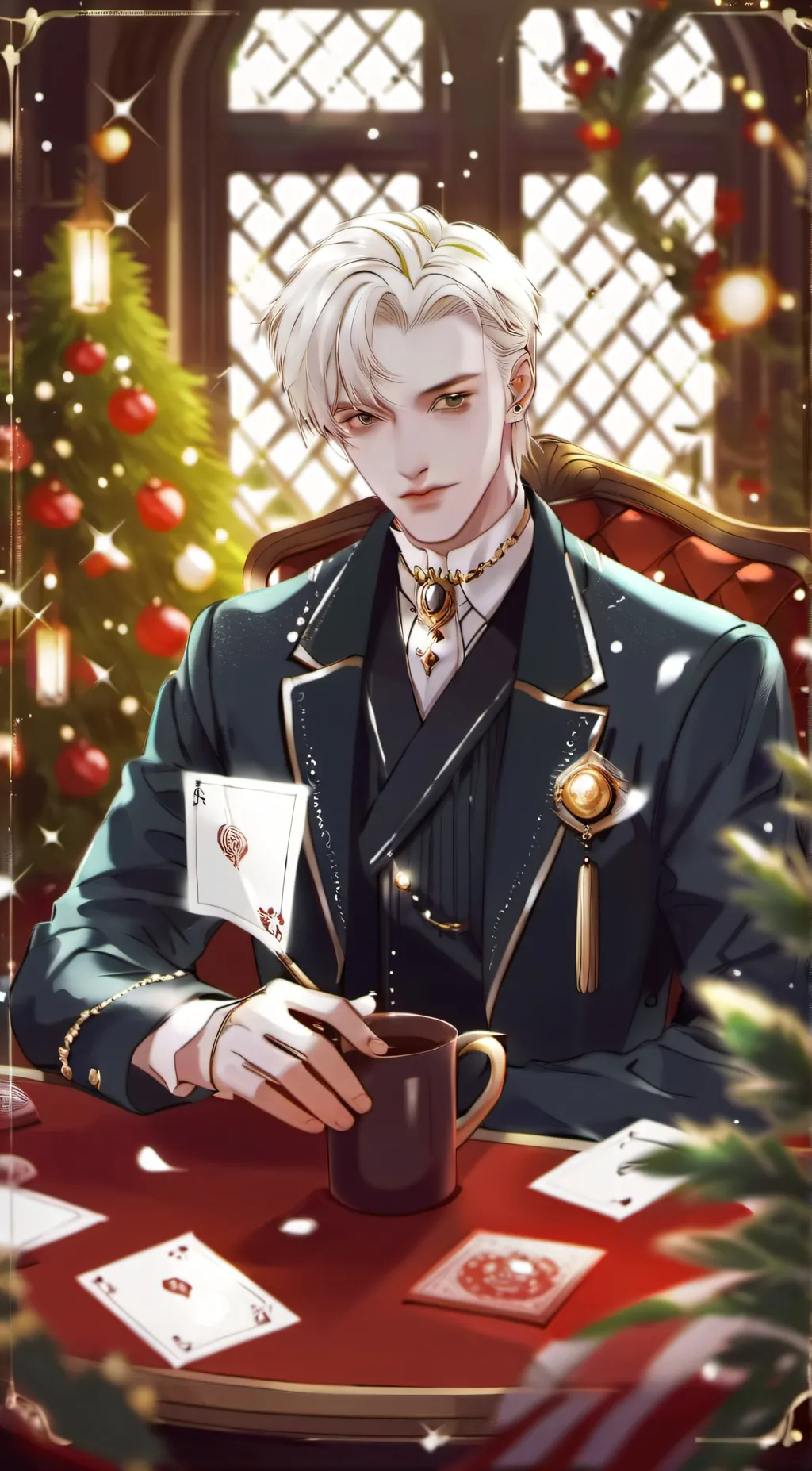 ai character: draco malfoy background
