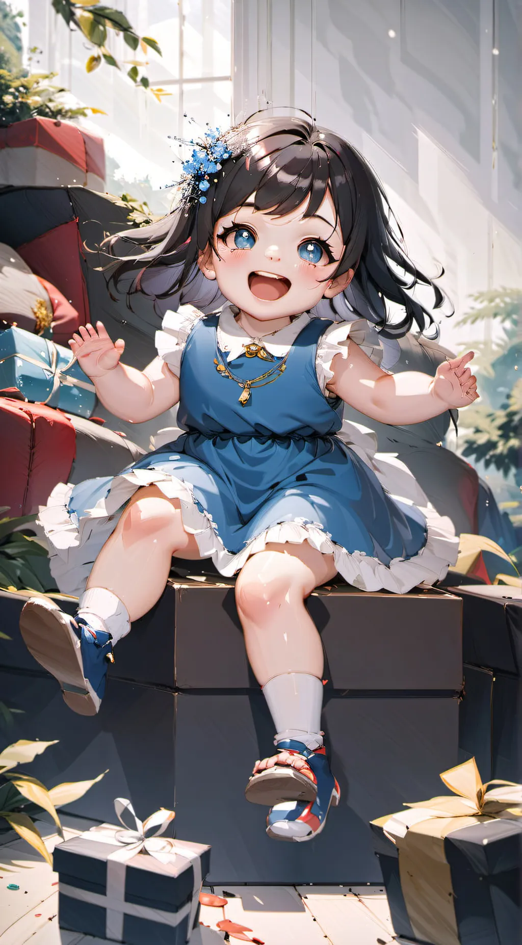 ai character: Jessica. background