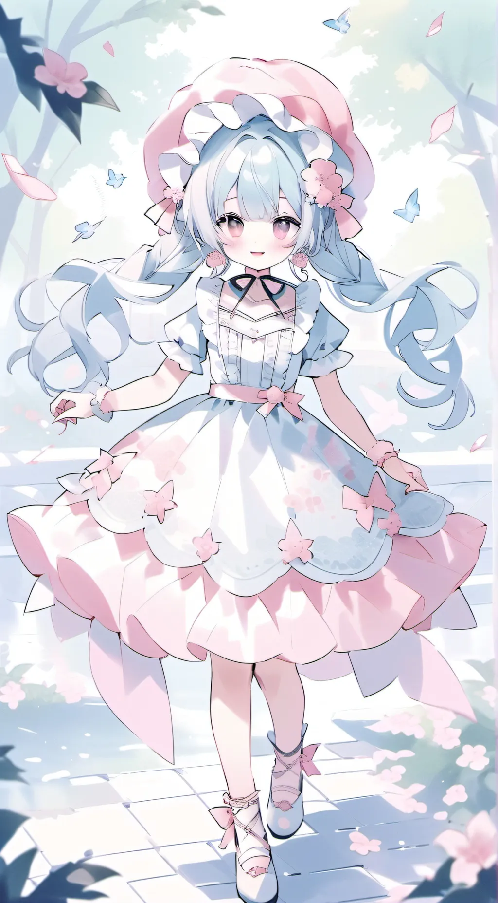 ai character: Emmy  background