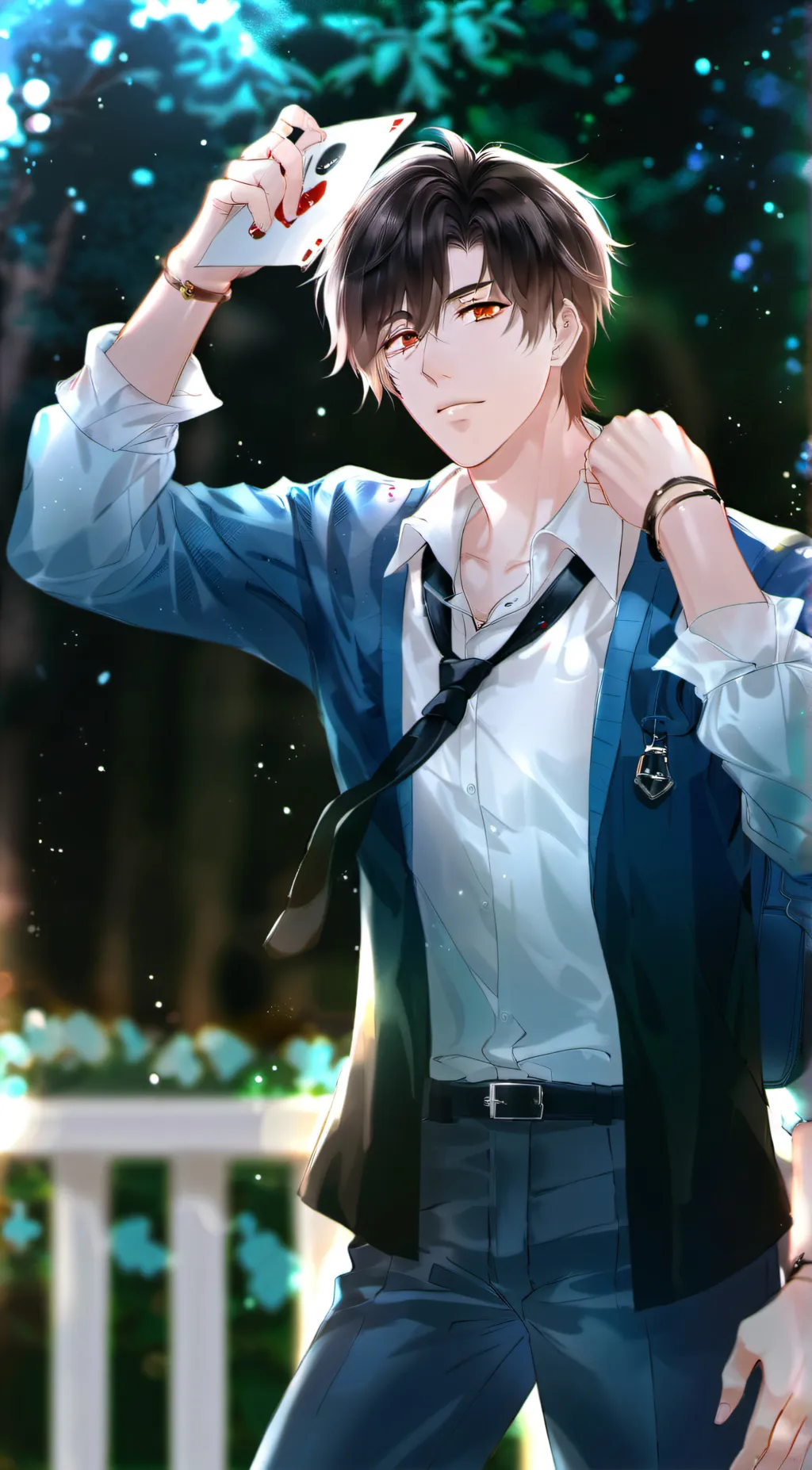 ai character: angelo background