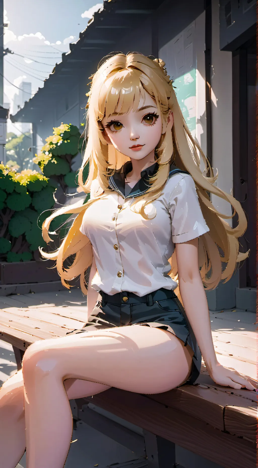 ai character: Mina background