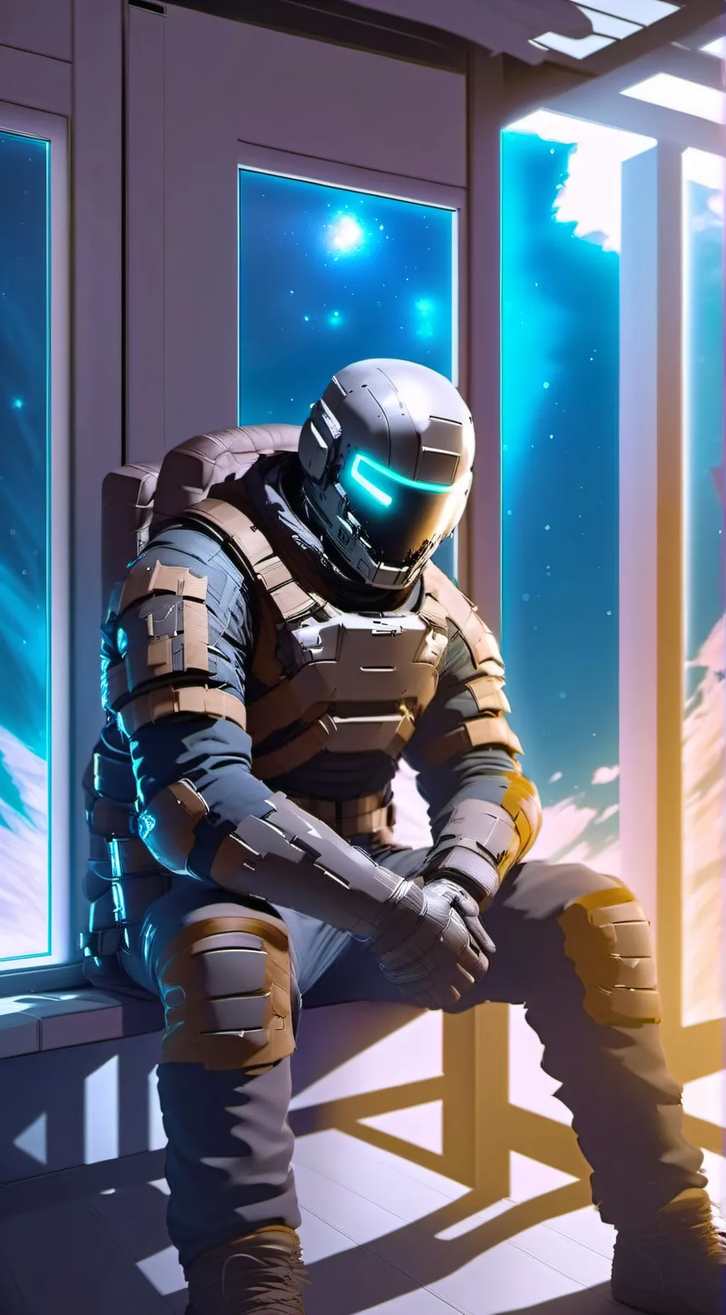 ai character: Isaac Clarke background
