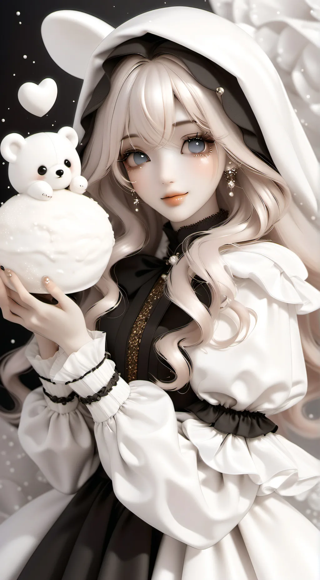 ai character: Pearl background