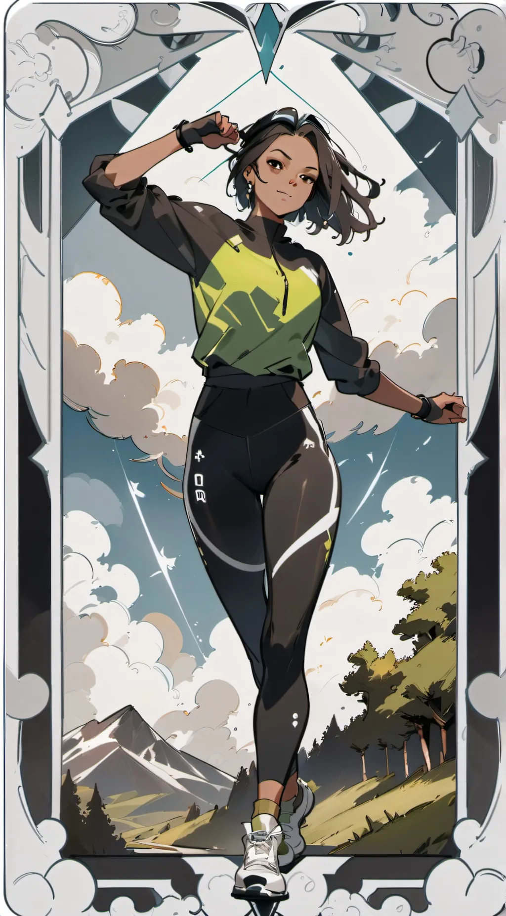 ai character: BADDIEM FADDYM background