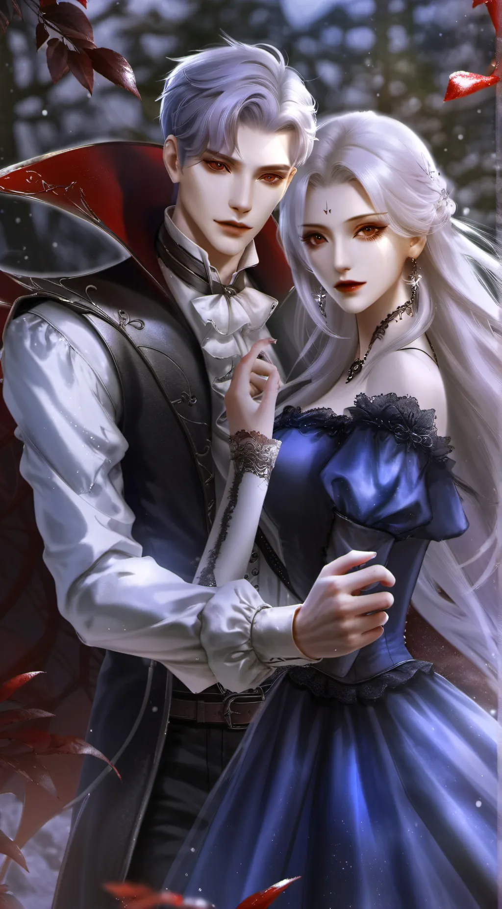 ai character: Lucia and Lucius background
