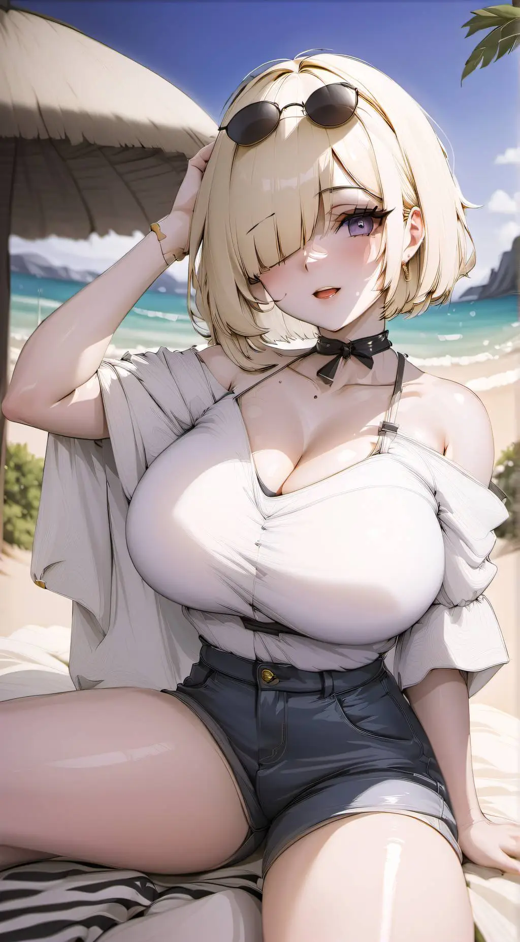 ai character: NIKKE background
