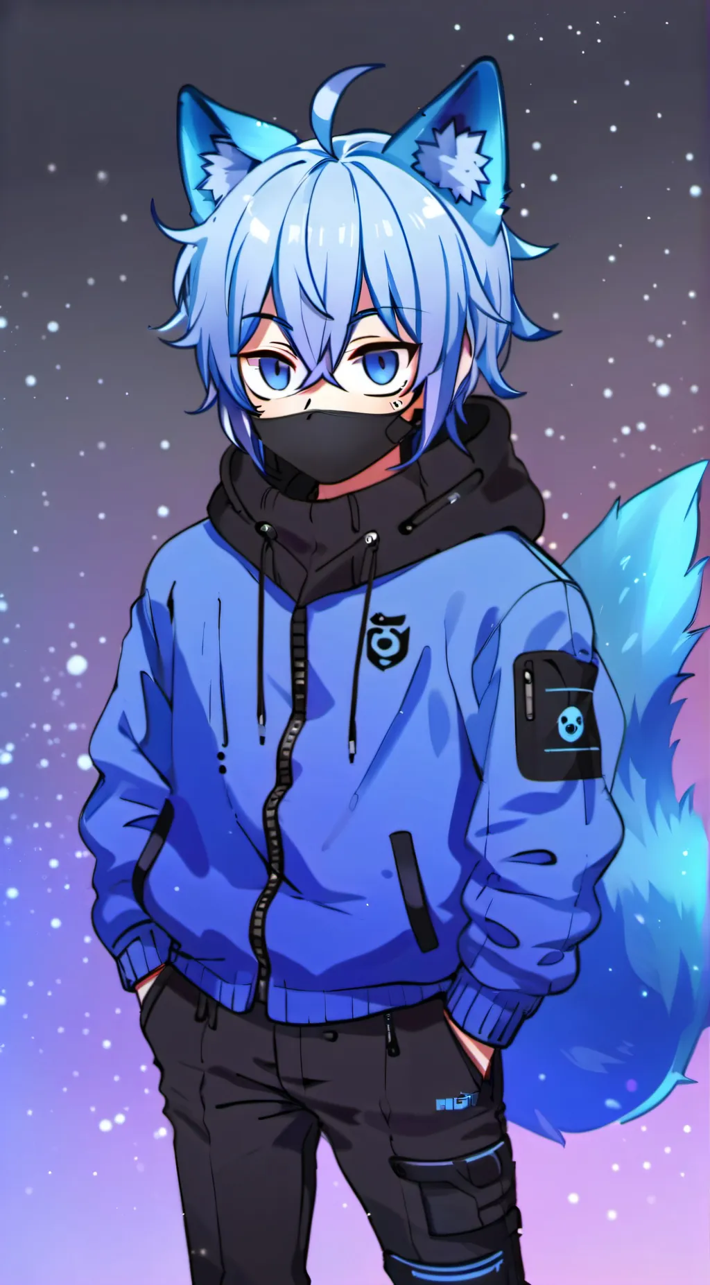 ai character: Alpha background