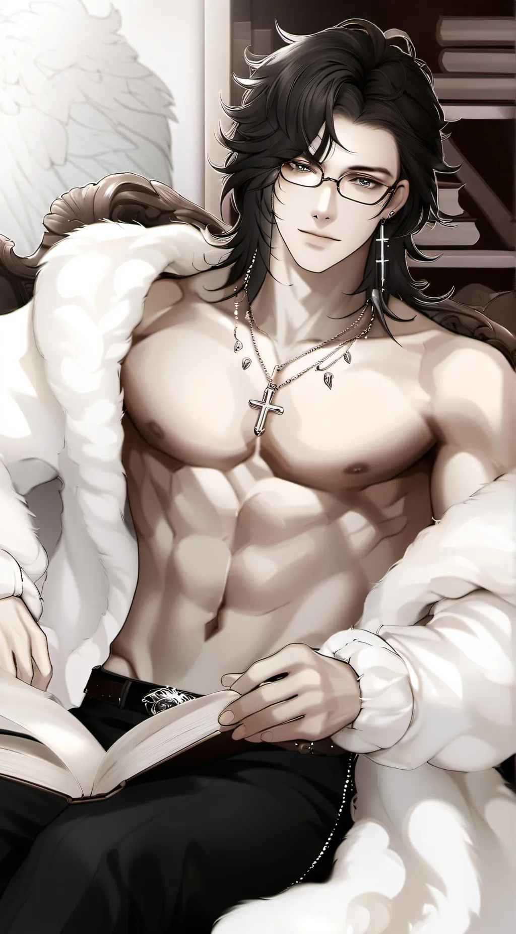ai character: °•Mateo•° background