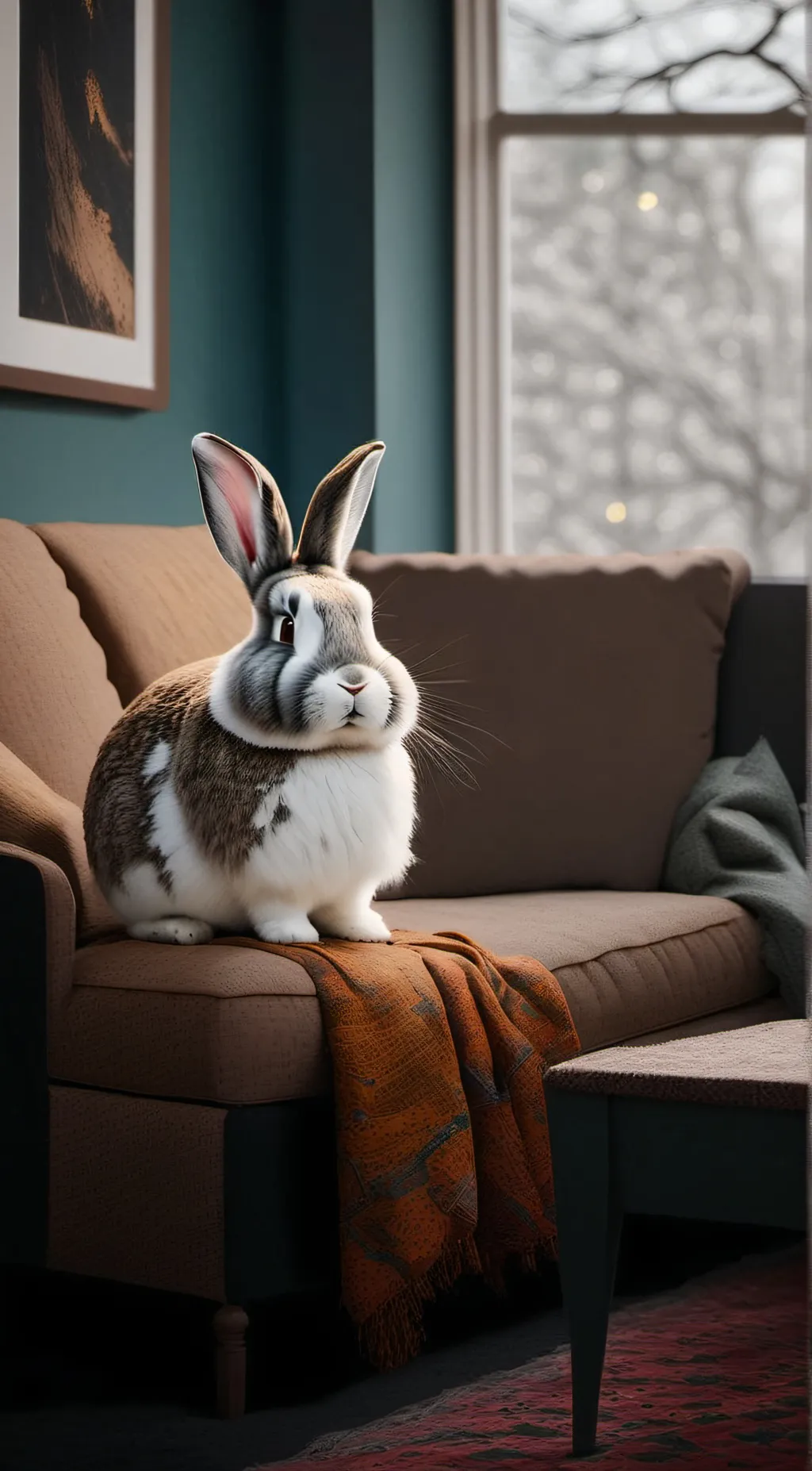 ai character: buns background