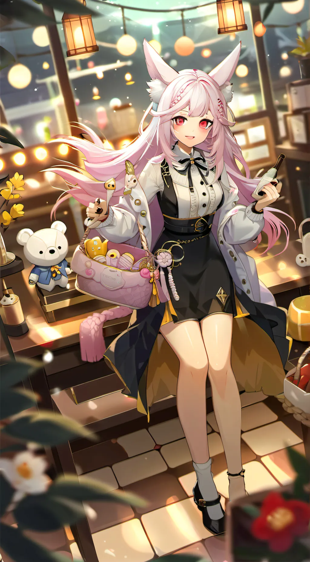 ai character: Silvia background