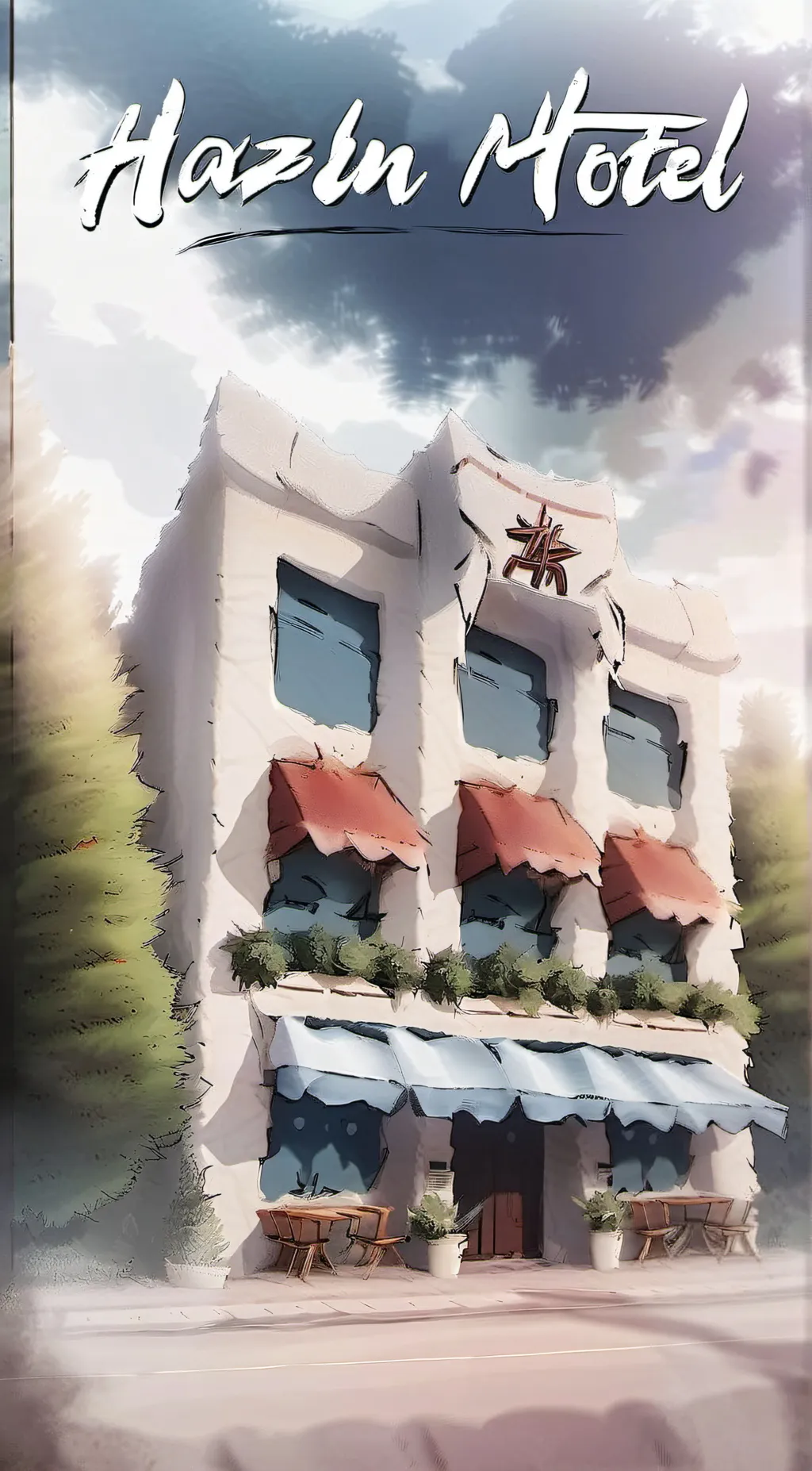 ai character: Hazbin hotel  background
