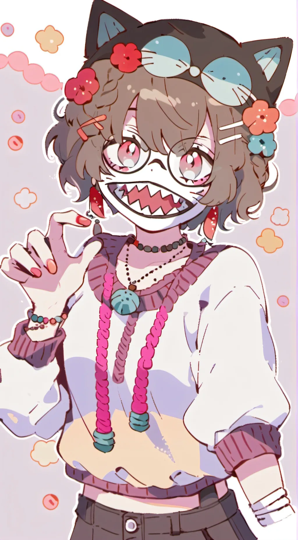 ai character: Forgetful Gecko background
