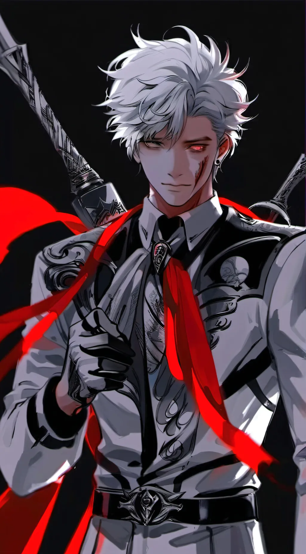 ai character: Sans background