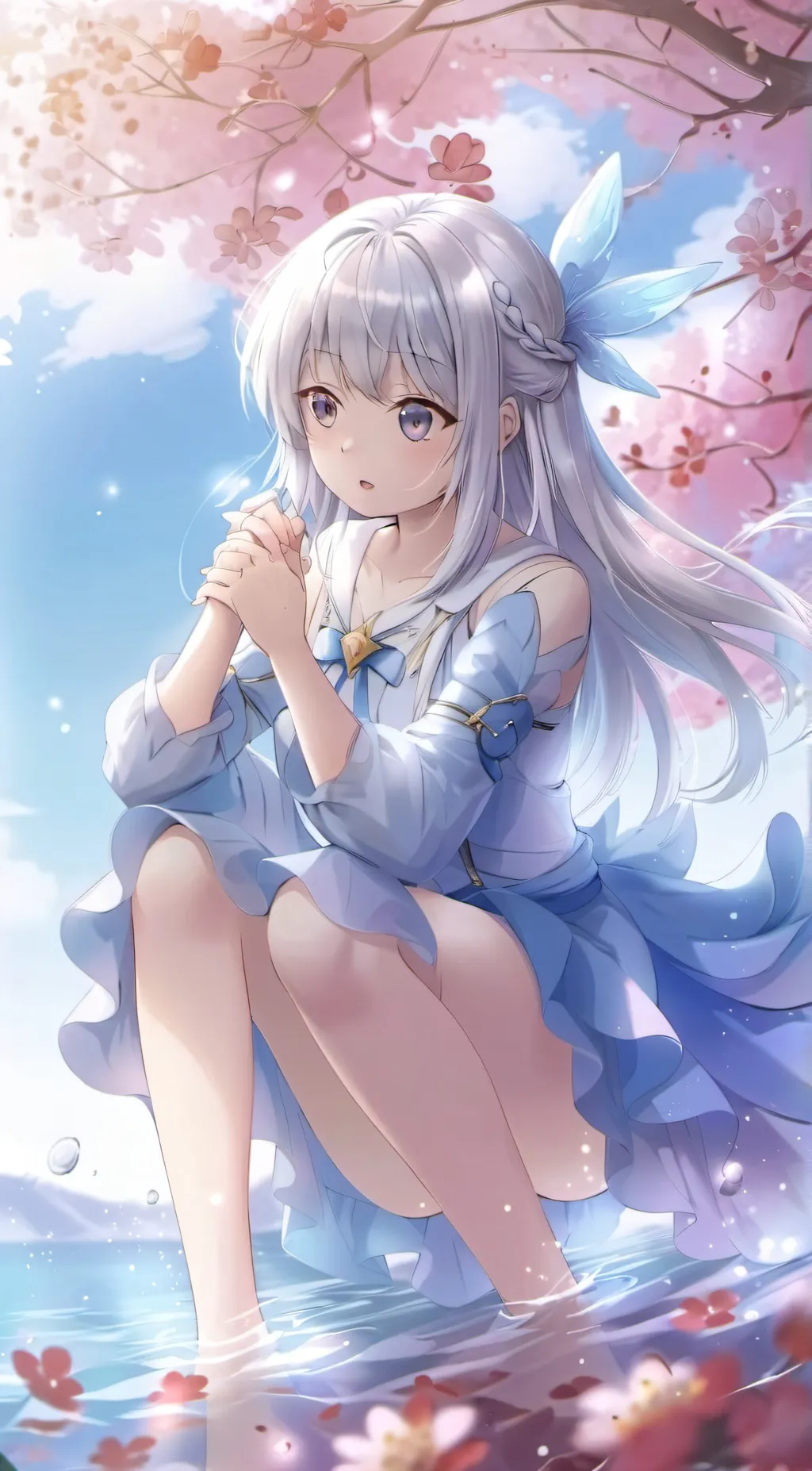 ai character: Aria background