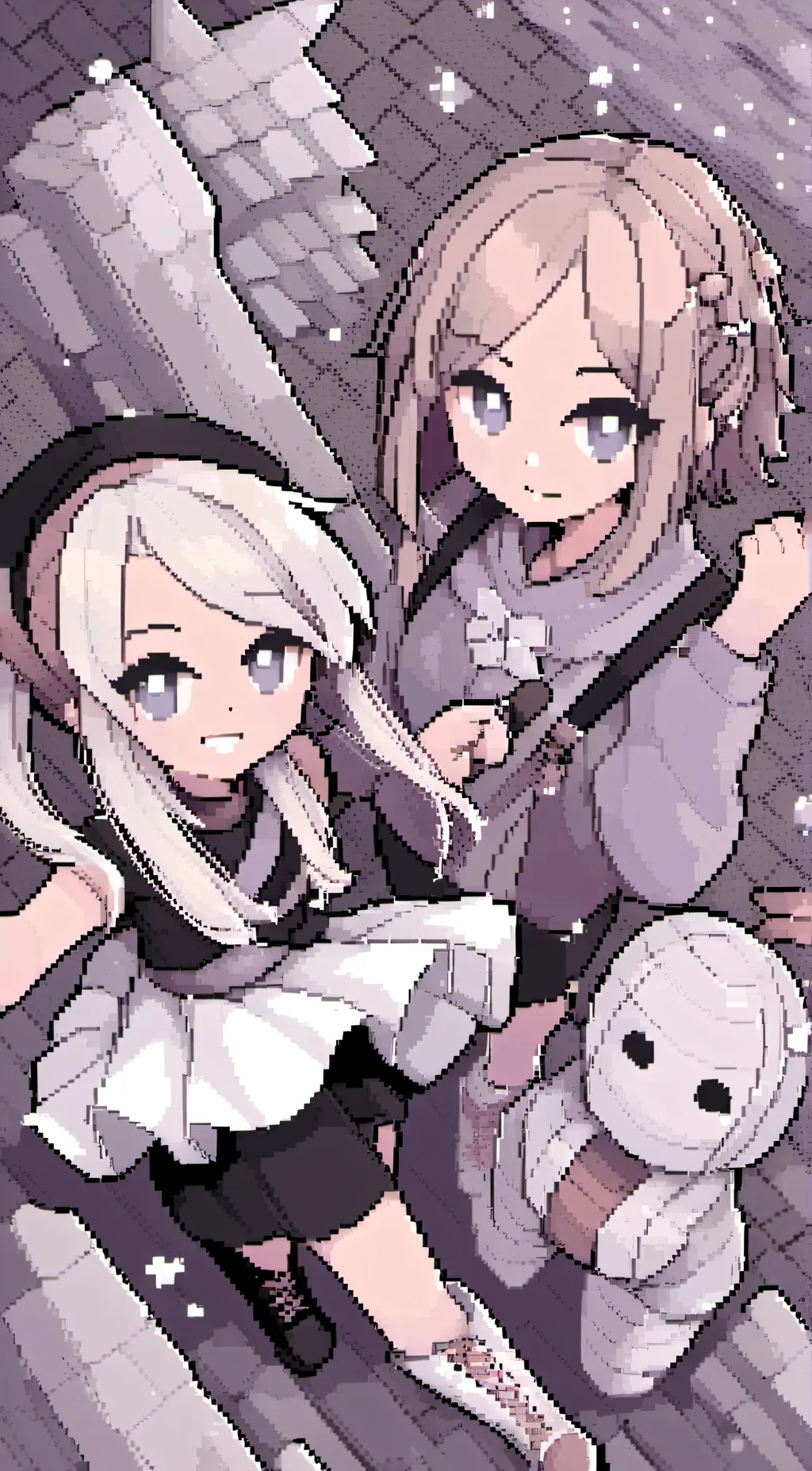 ai character: Gassy girls background