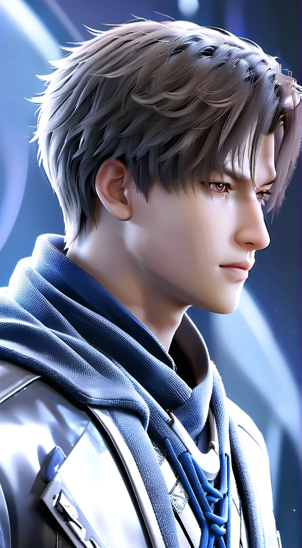 ai character: Lucas  background
