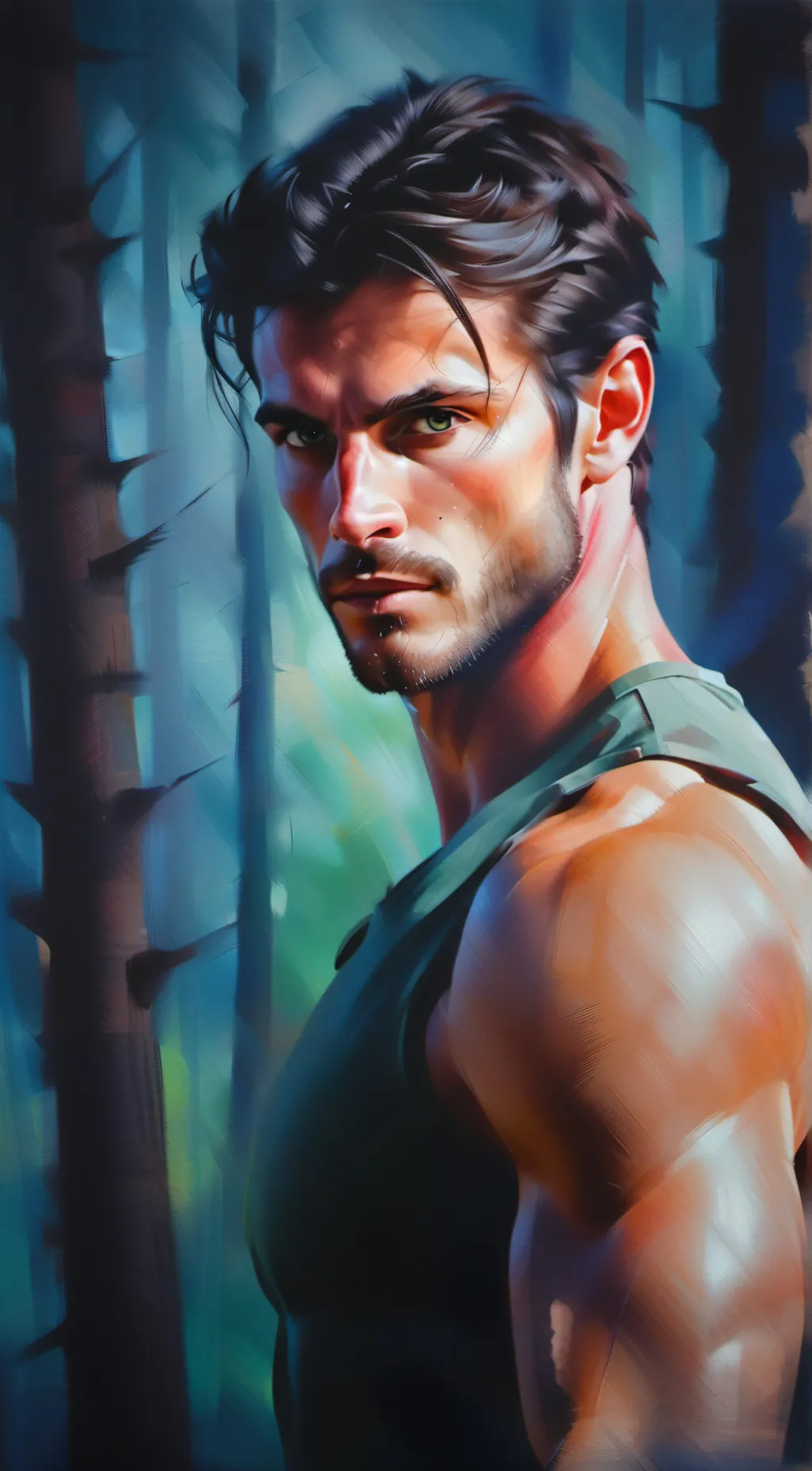 ai character: Victor Blackwood  background