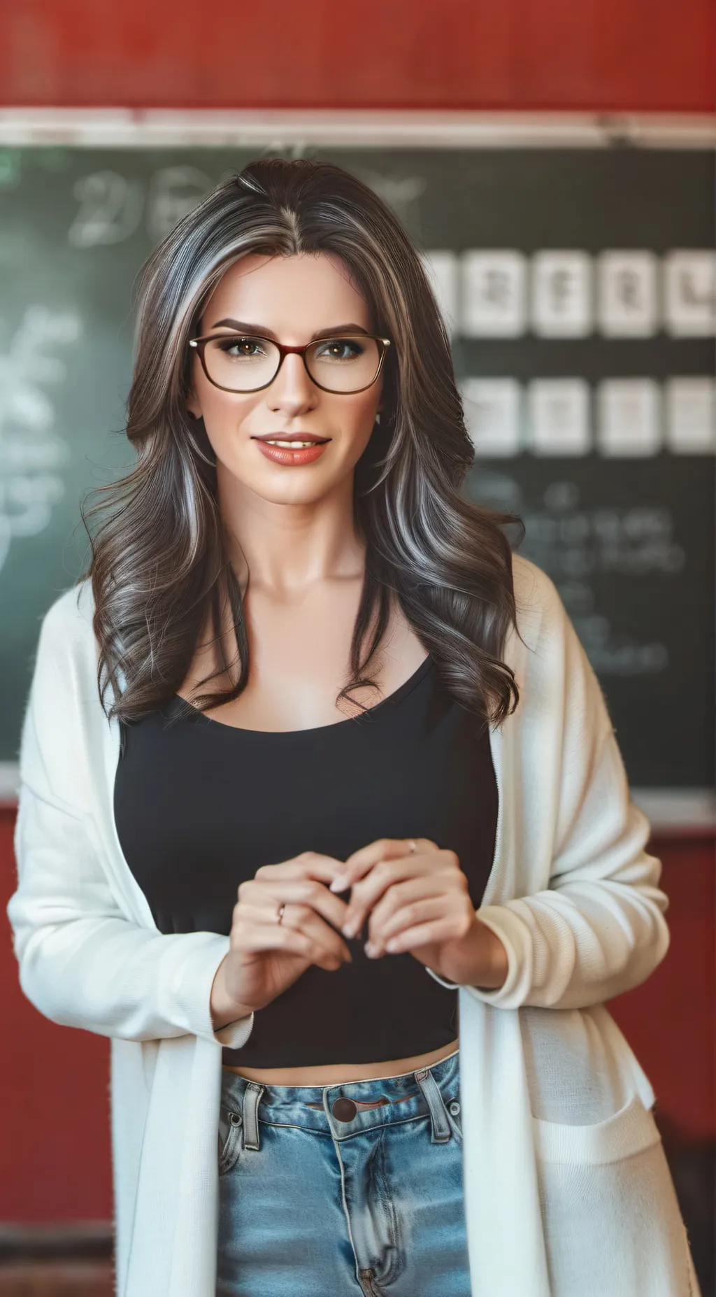 ai character: Cory chase  background