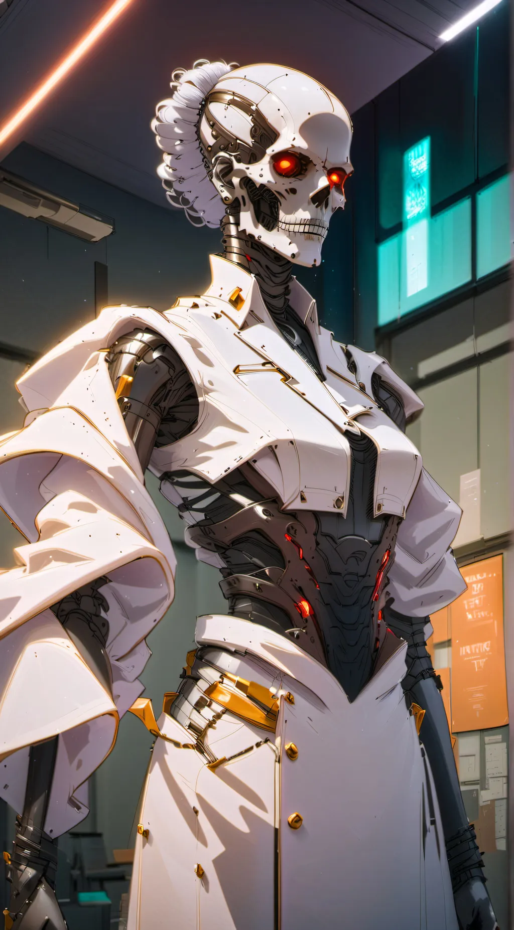 ai character: Eva background