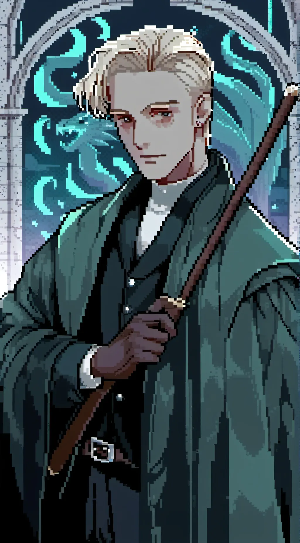 ai character: drarry background