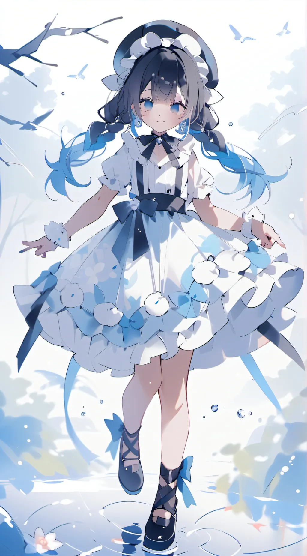 ai character: Aria background