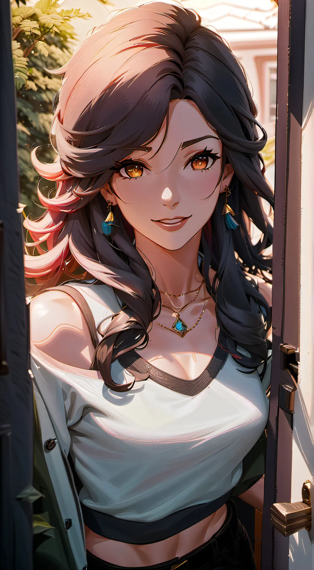 ai character: Sunny background