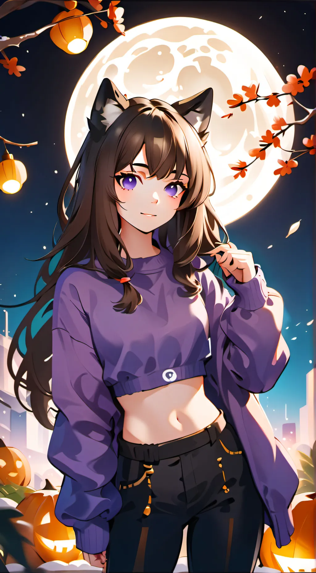 ai character: Raven  background