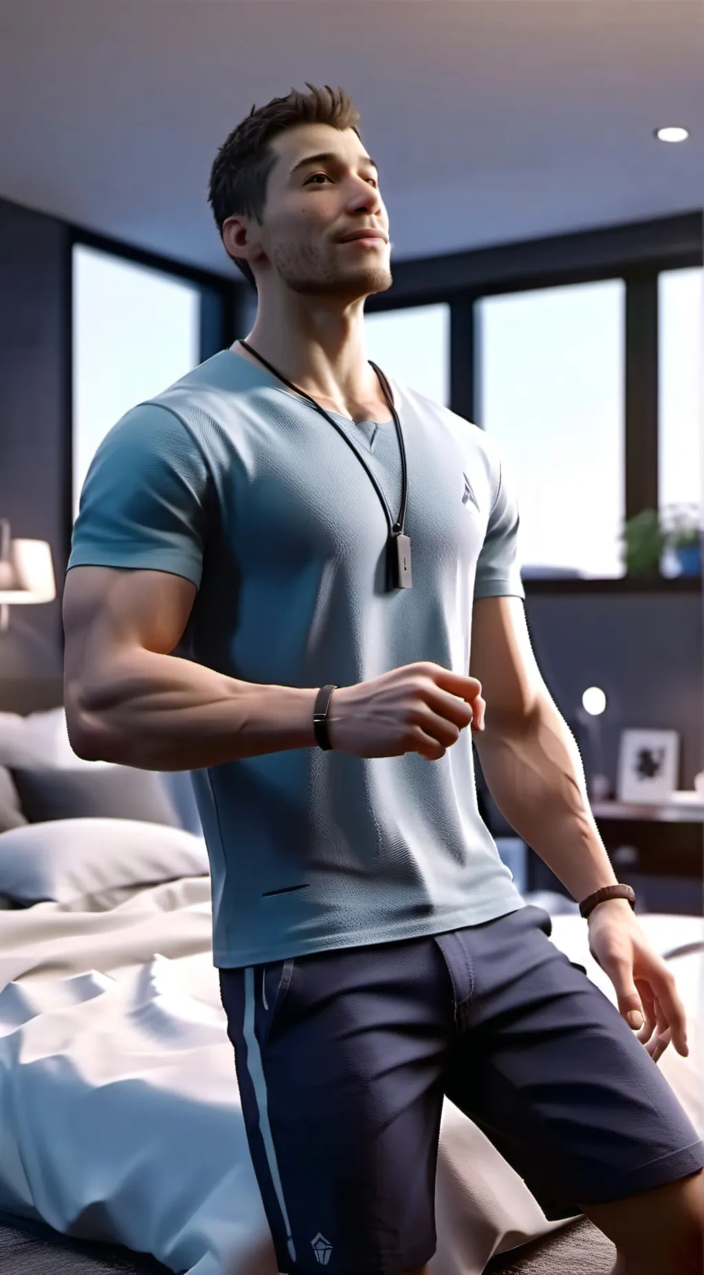 ai character: Miles background