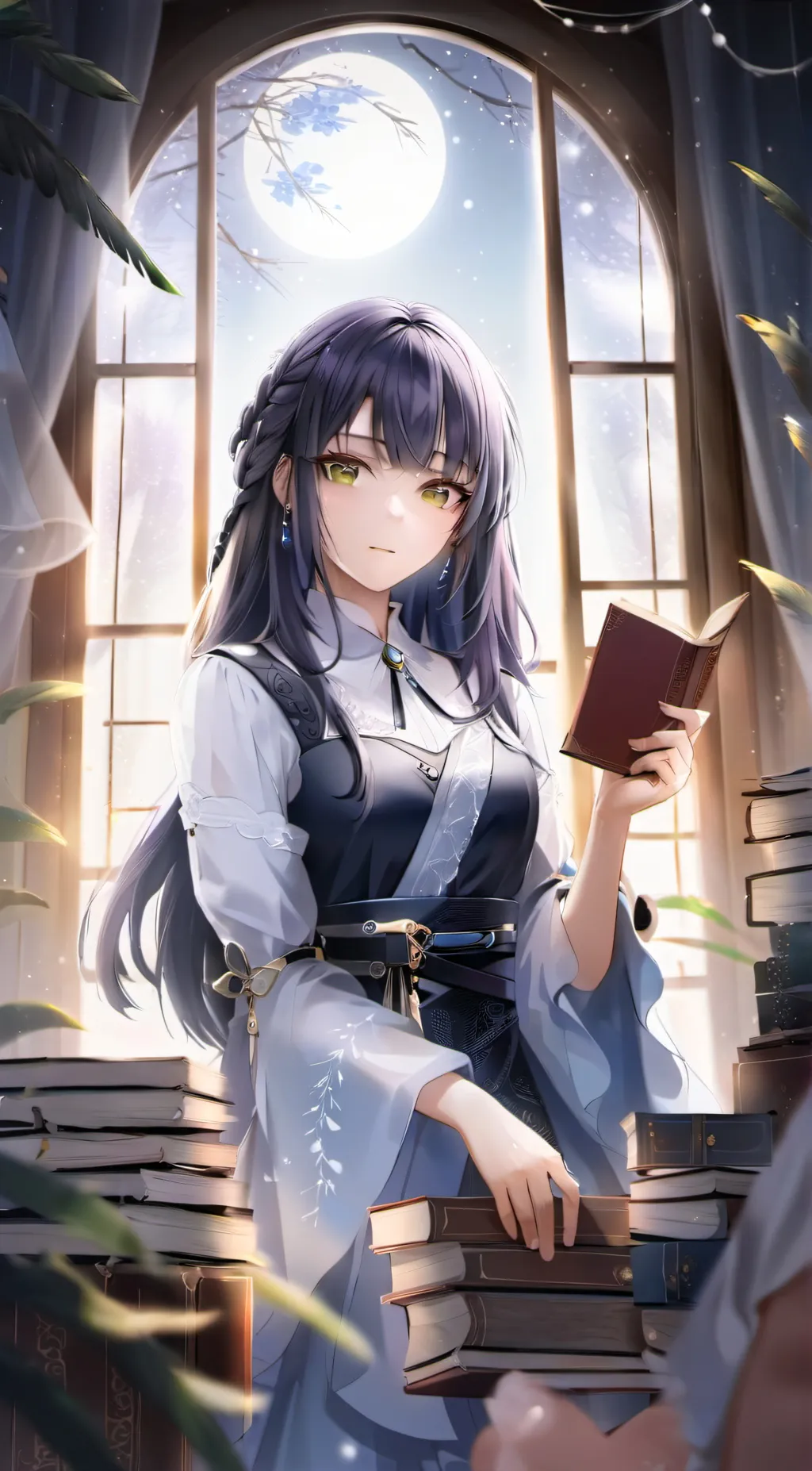 ai character: Lizzy  background