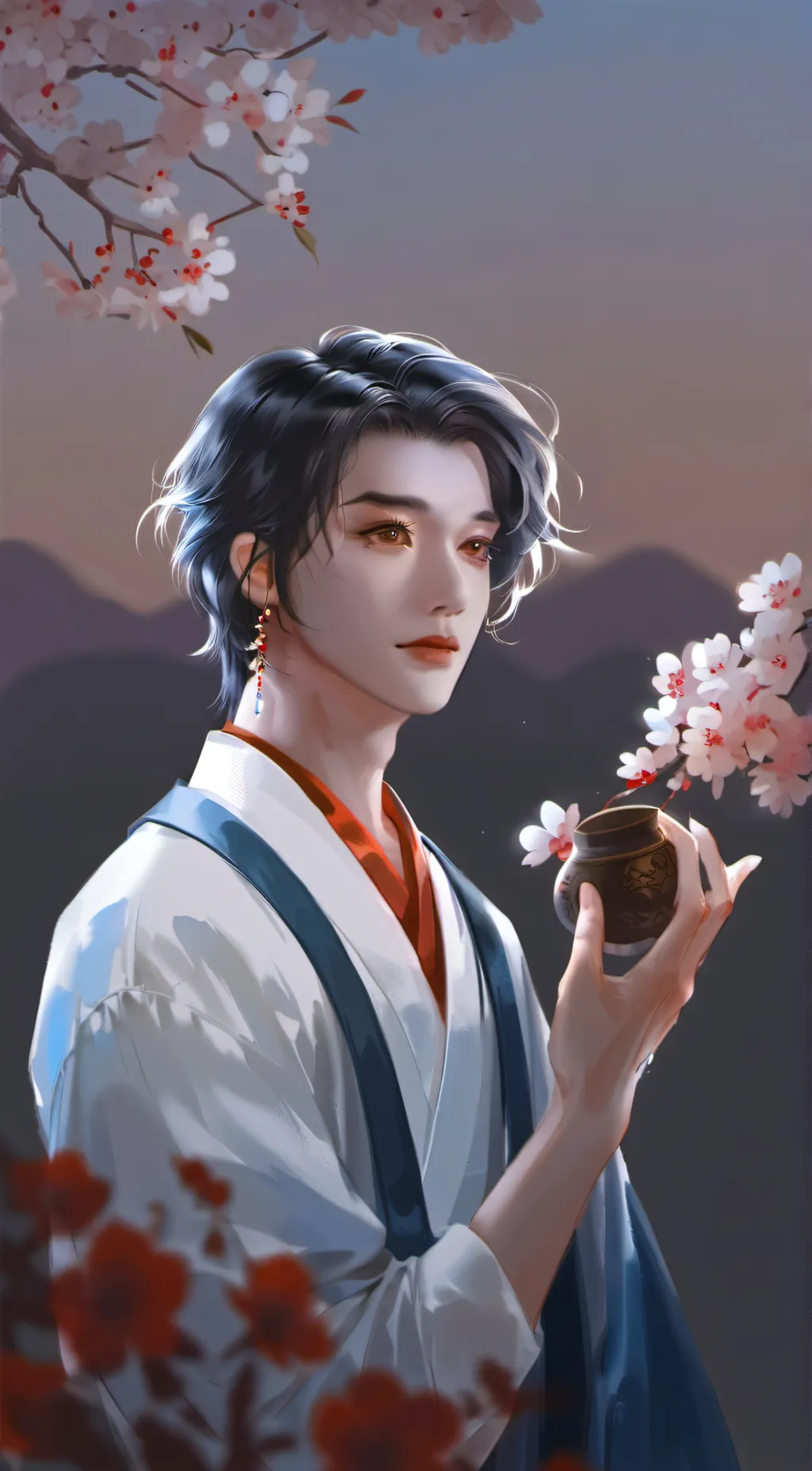 ai character: AJ background