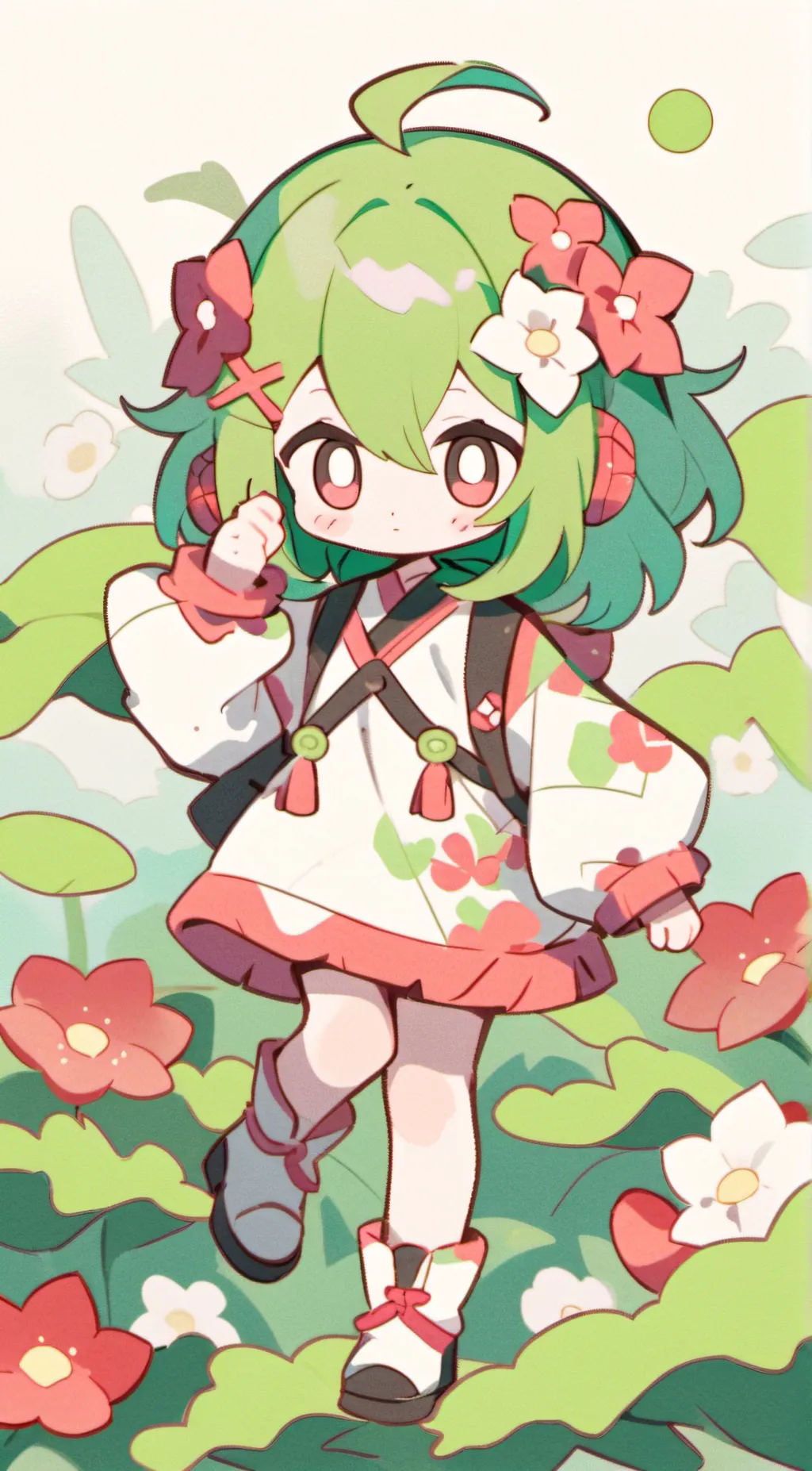 ai character: kana background