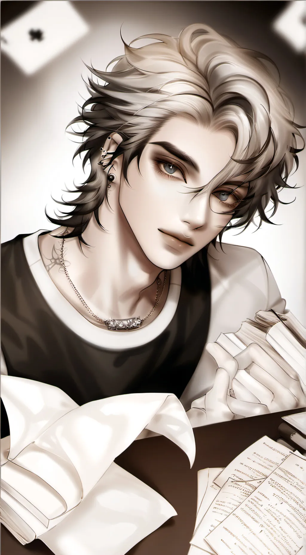 ai character: Dawn• background