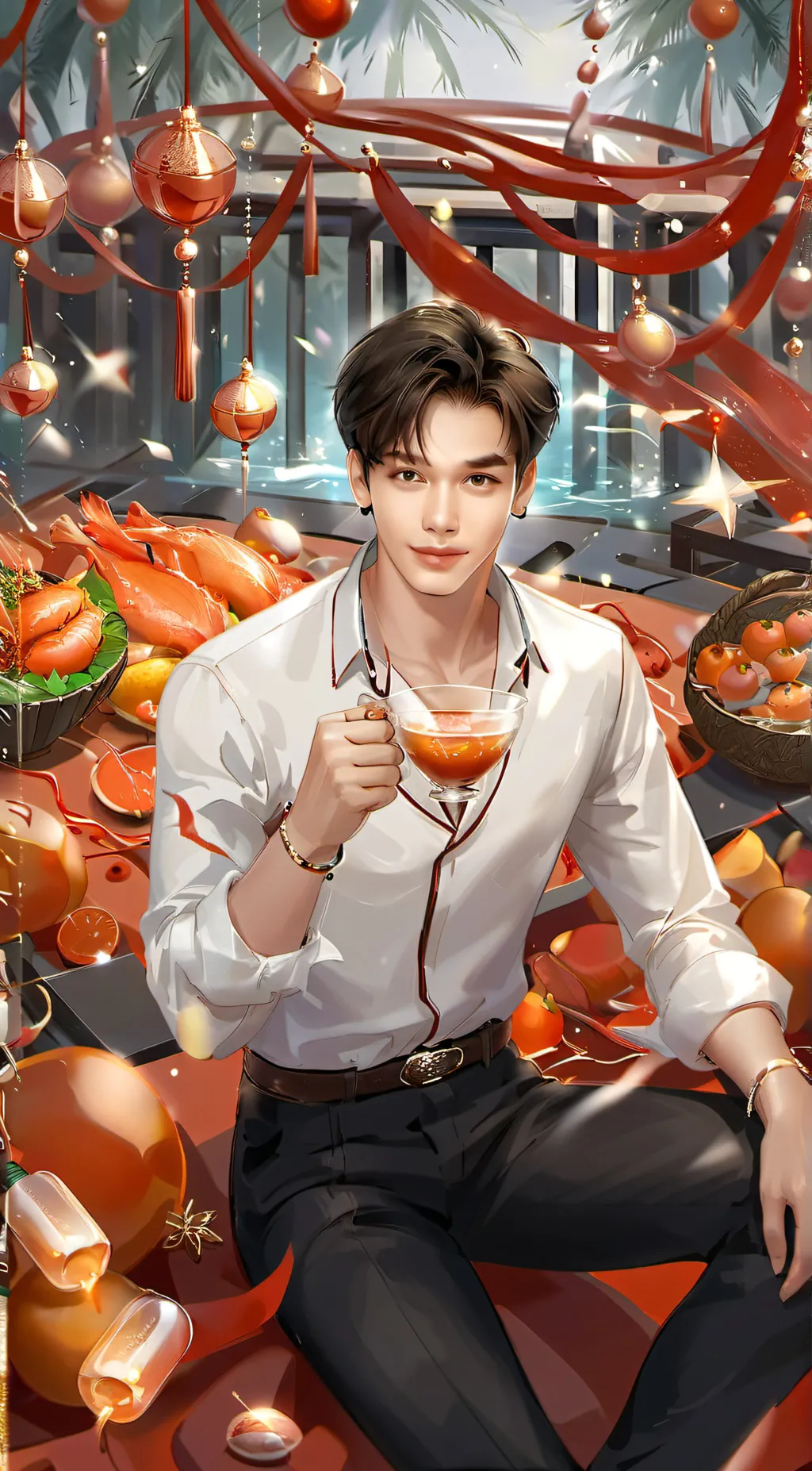 ai character: Anantachai background