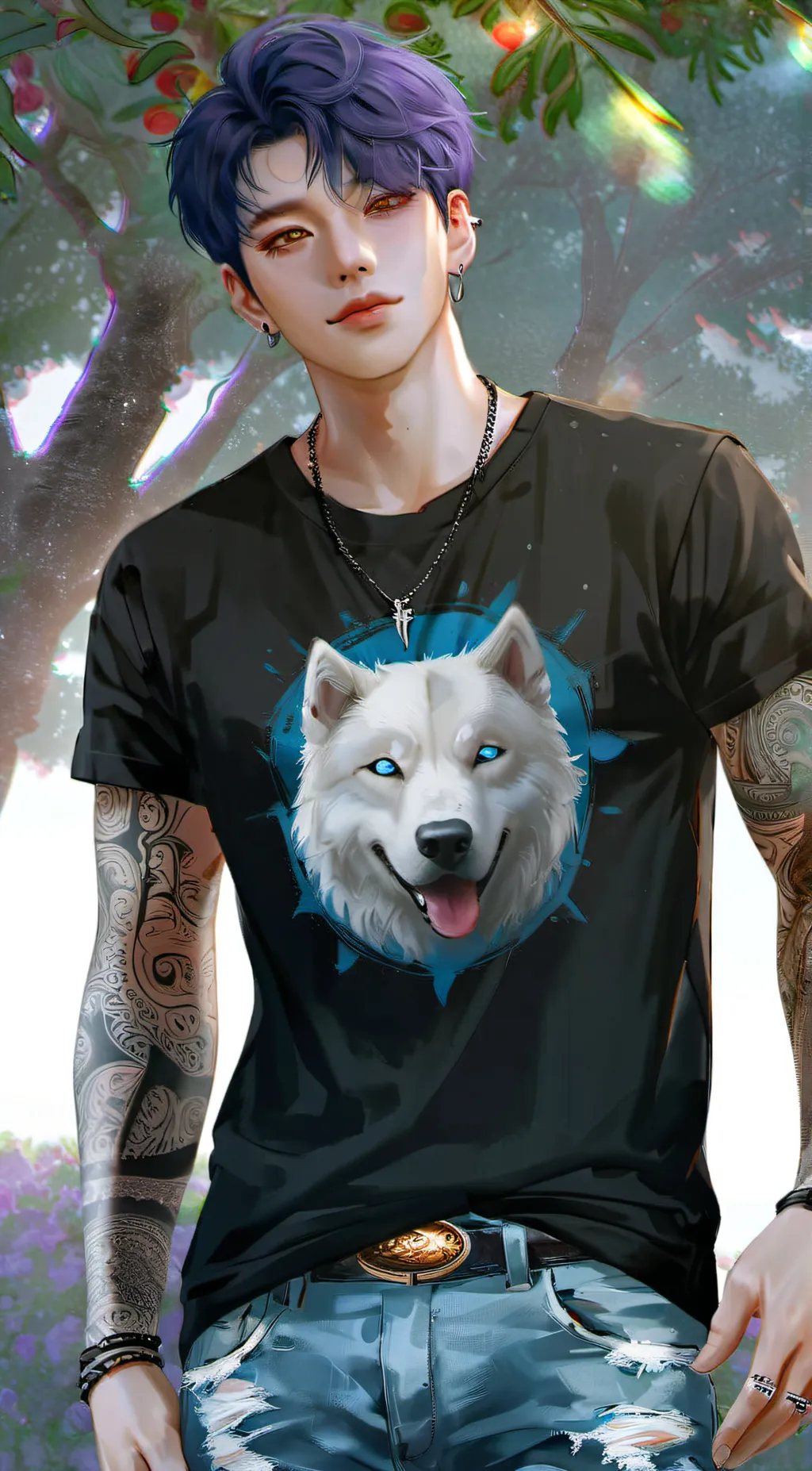 ai character: Mork background