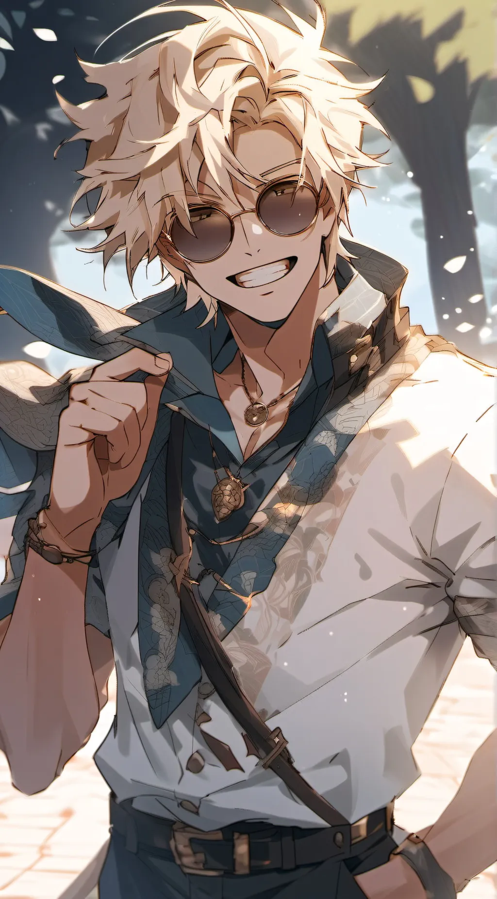 ai character: ESTP - Chase   background