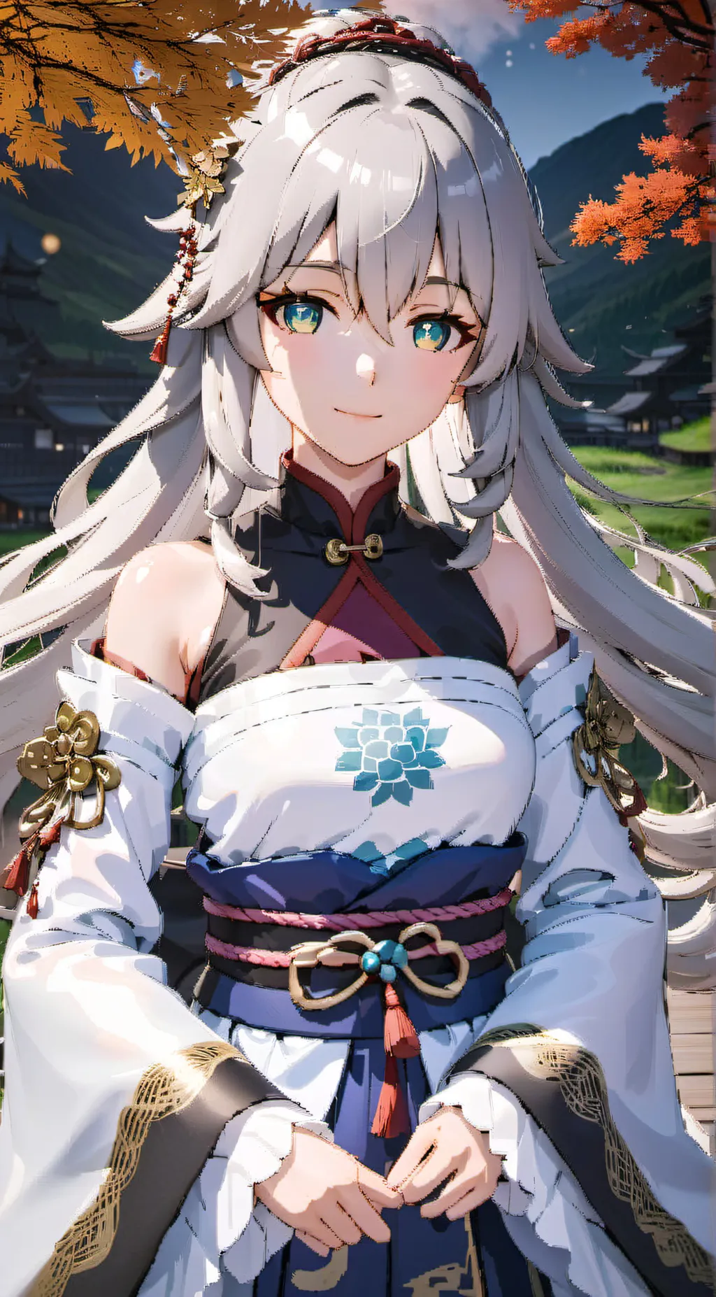 ai character: 流萤 background