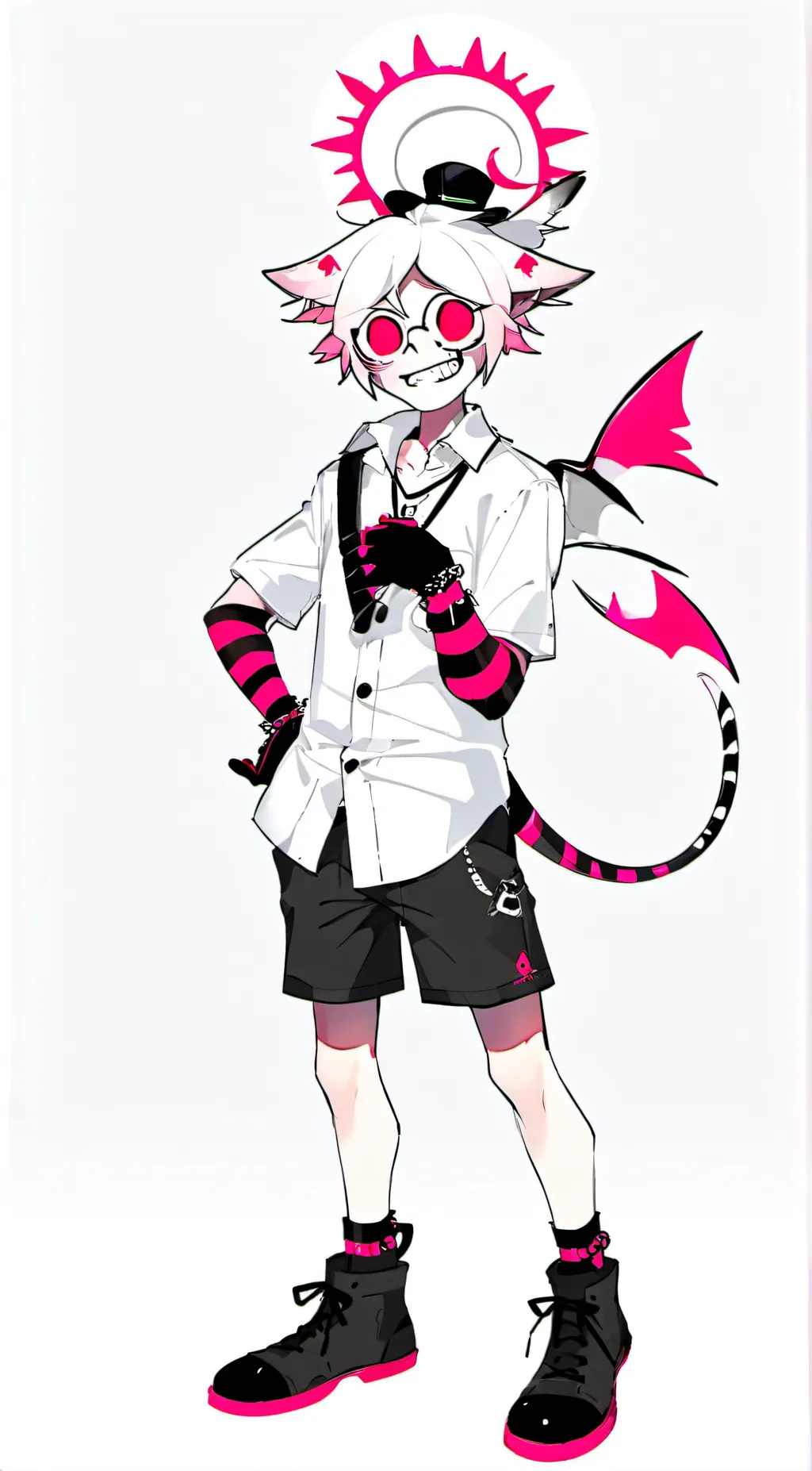 ai character: Angle dust background