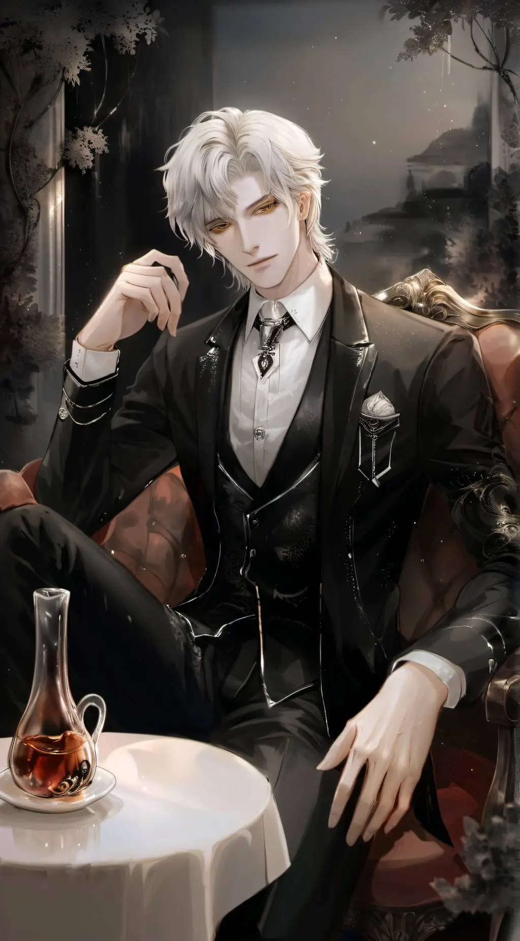 ai character: Seth Melville background