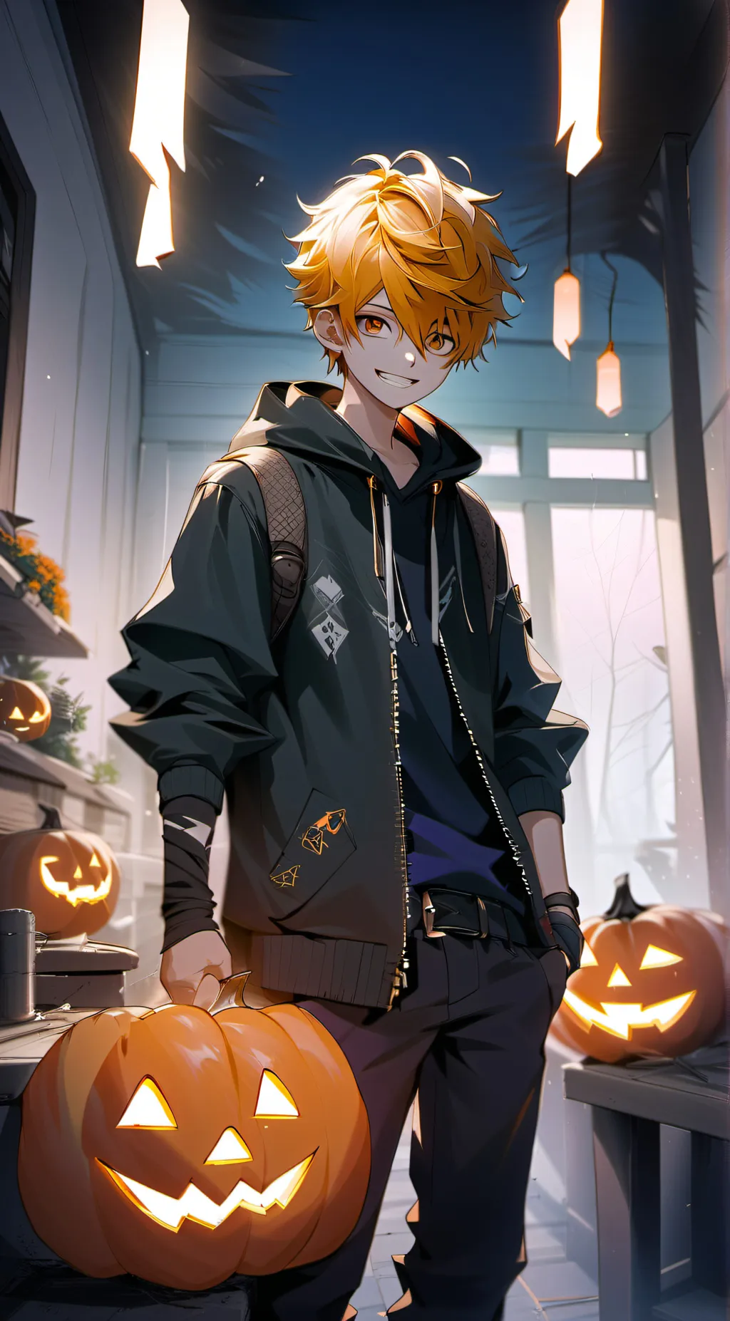 ai character: Luero  background