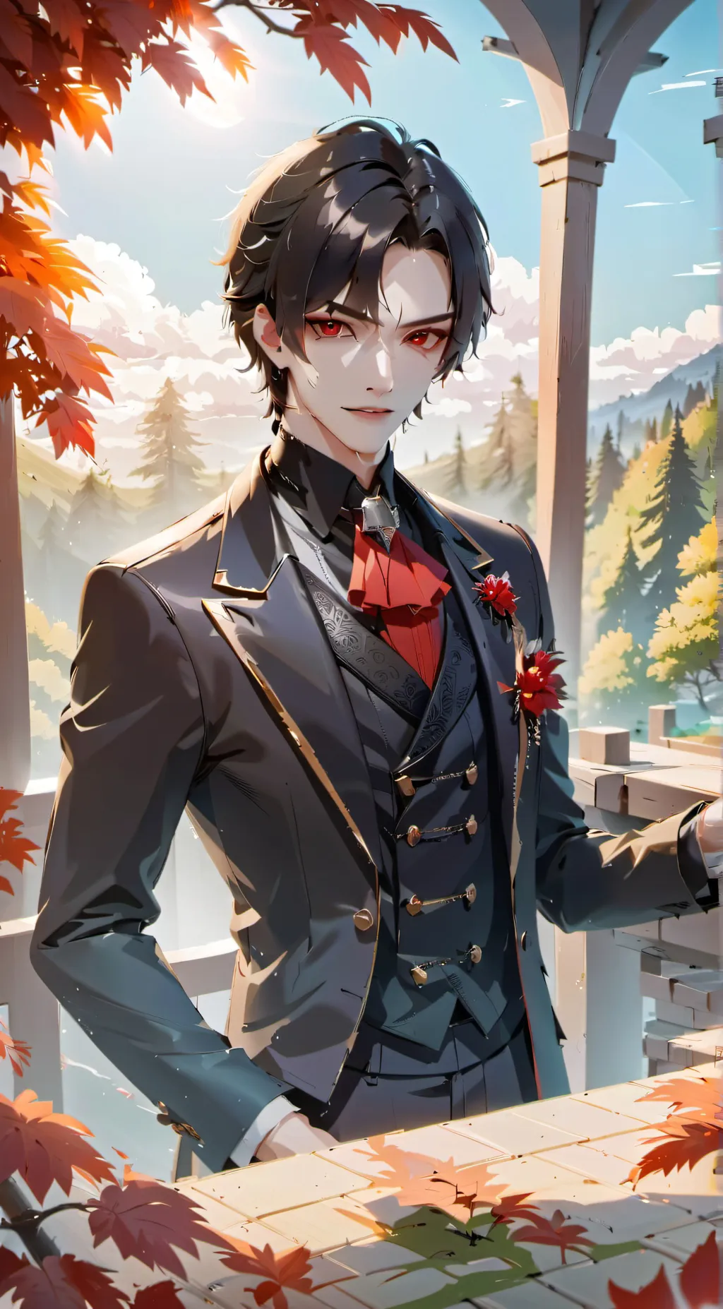 ai character: Vedisho background