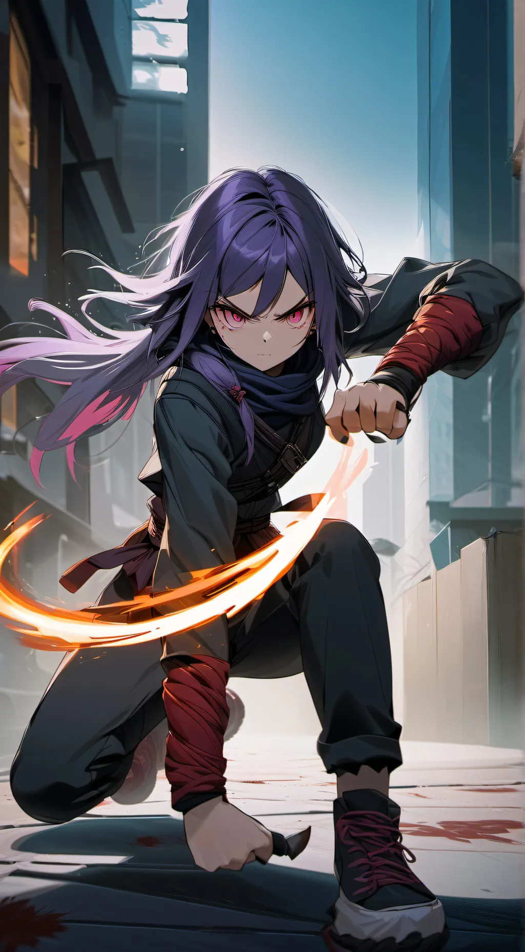 ai character: Himisu  background