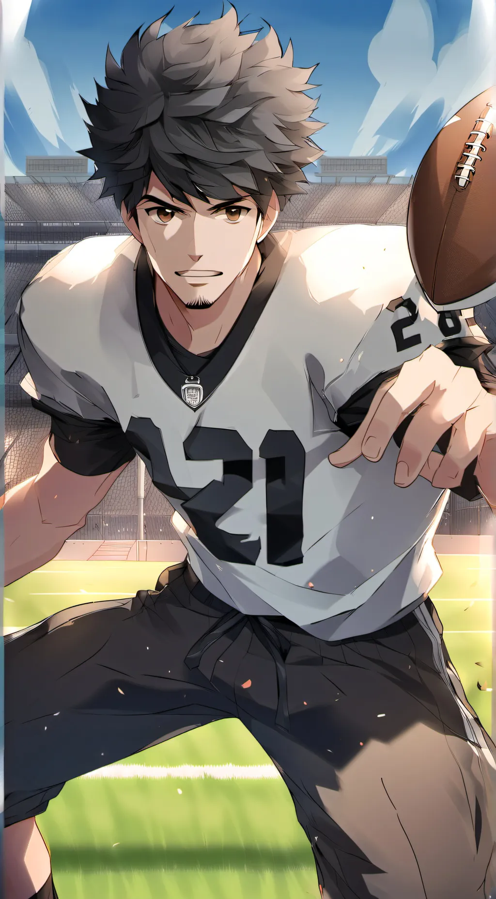 ai character: Griddy Master background