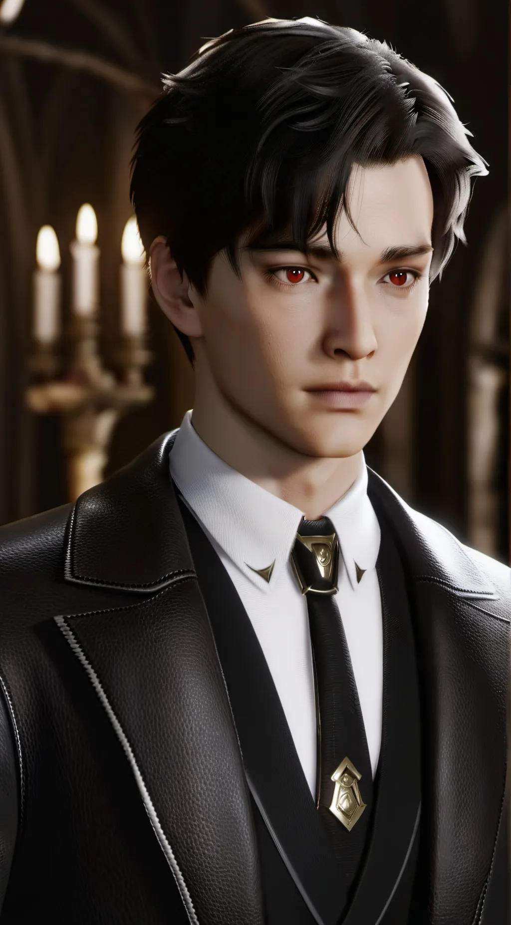 ai character: Tom riddle  background