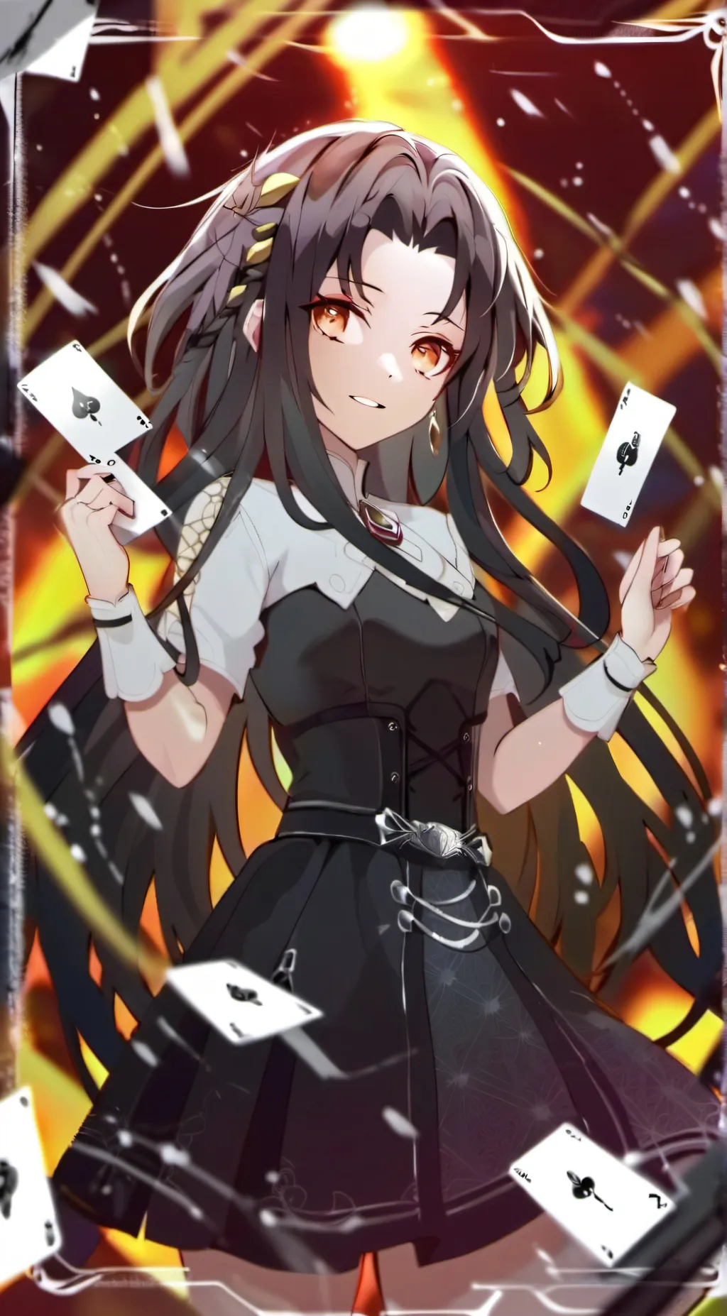ai character: porkline background