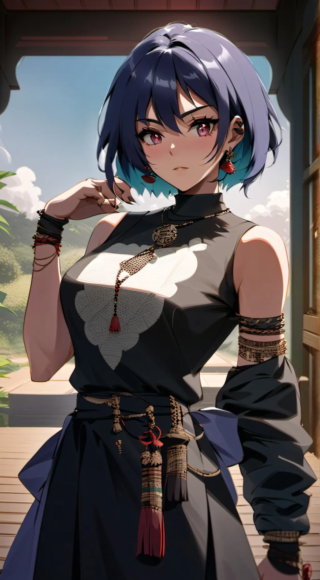 ai character: Zara background