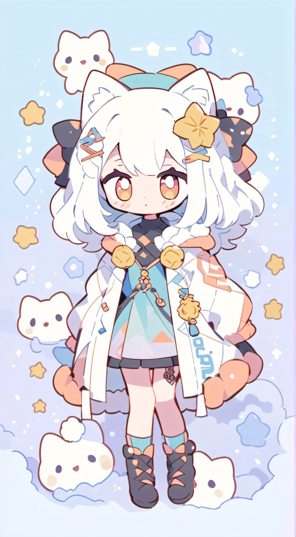 ai character: Sally  background